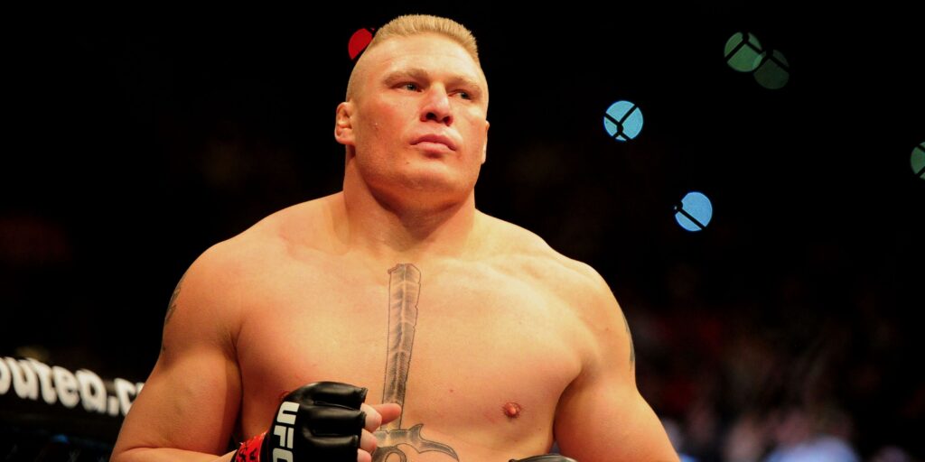 Daniel Cormier discusses Brock Lesnar’s status on WWE’s banned list and sheds light on the reasons behind their never-materialized fight.