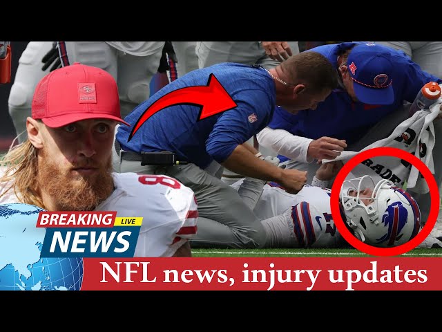 stay updated with the latest nfl news: josh allen leads the bills to victory while george kittle faces injury concerns. get current scores, player updates, and more.